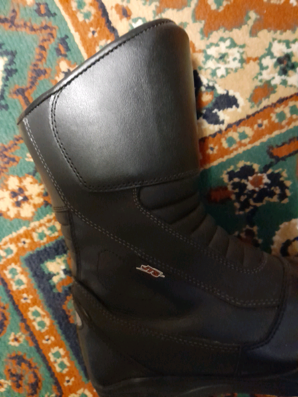Jts motorbike boots in black size 4 